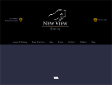 Tablet Screenshot of newviewstables.com